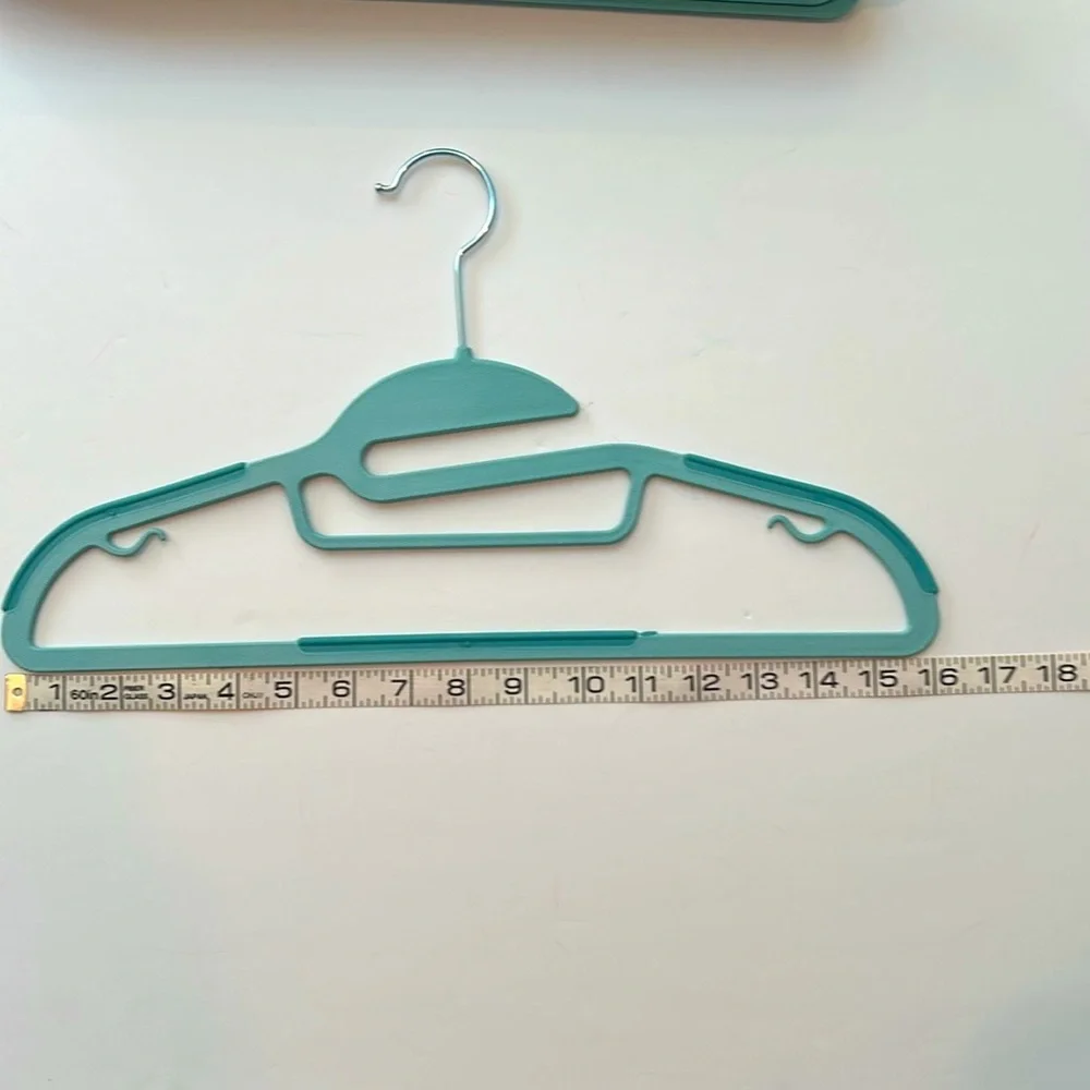 12 green hangers nonslip space saving slimline swivel strap hooks tie organizer